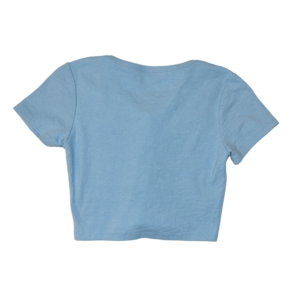 SHEIN Women's Blue Short Sleeve Top - Picture 2 of 4